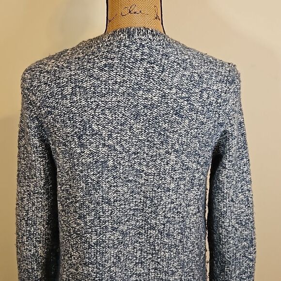 J Jill marbled gray and white oversized sweater size XS - Picture 5 of 10